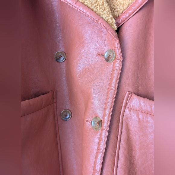 We The Free Kaja Vegan Bonded Peacoat Size Large - Picture 2 of 12